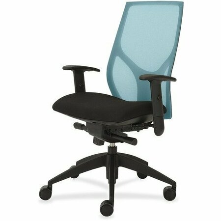 9TO5 SEATING Task Chair, Knee Tilt, Adj T-Arm, 25inx26inx39-1/2in-46-1/2in, AA/ON NTF1460K2A8M801